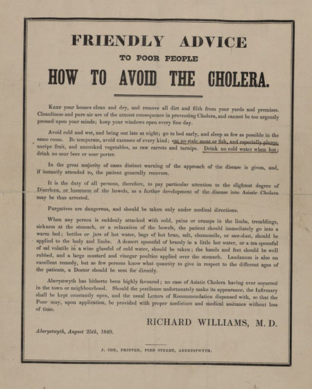 THE EFFECTS OF CHOLERA IN MID-19TH CENTURY AMERICA